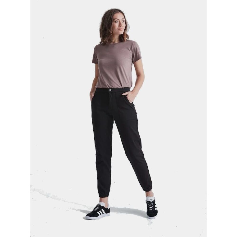 ✨Duer Women's Live Free High Rise Black Sz 31 Joggers✨